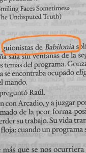 La maldición de Babilonia - Babilonia - Babylon - Carlos Latre - Telecinco - Juan Solo - Escritor - El hombre sin brazos