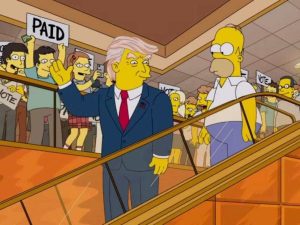 La maldición de Babilonia - Babylon - Carlos Latre - El hombre sin brazos - Juan Solo - Escritor - Los Simpsons - Donald Trump